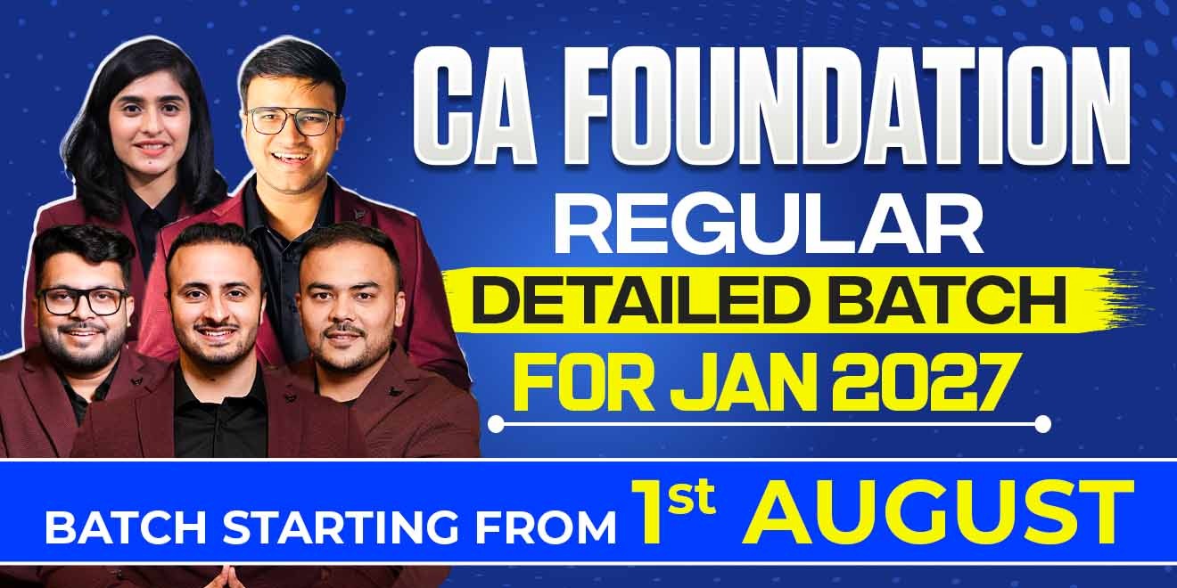 CA Foundation RD Batch