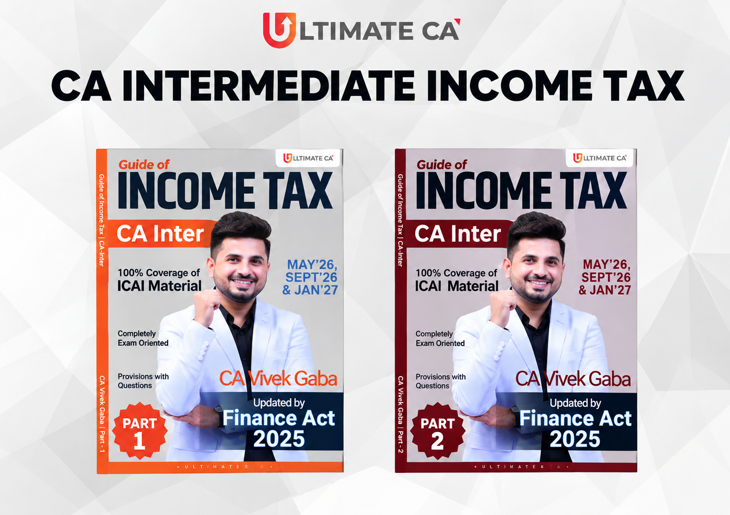 CA Inter New Syllabus DIRECT TAX Books by CA Vivek Gaba