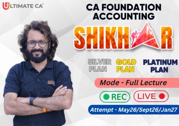 CA Foundation New Syllabus Accounting Full Lectures by CA Anandh Bhangariya