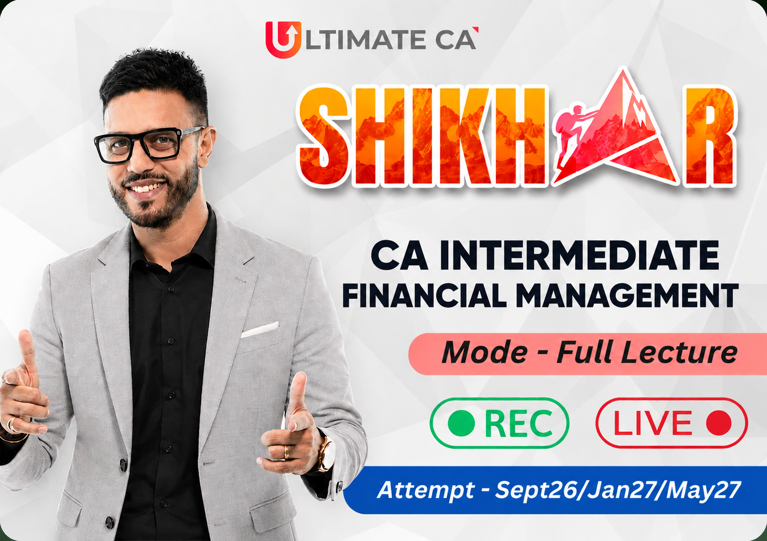 FM Only | CA Inter Regular Batch | CA Swapnil Patni (Unlimited validity 1.5 views)
